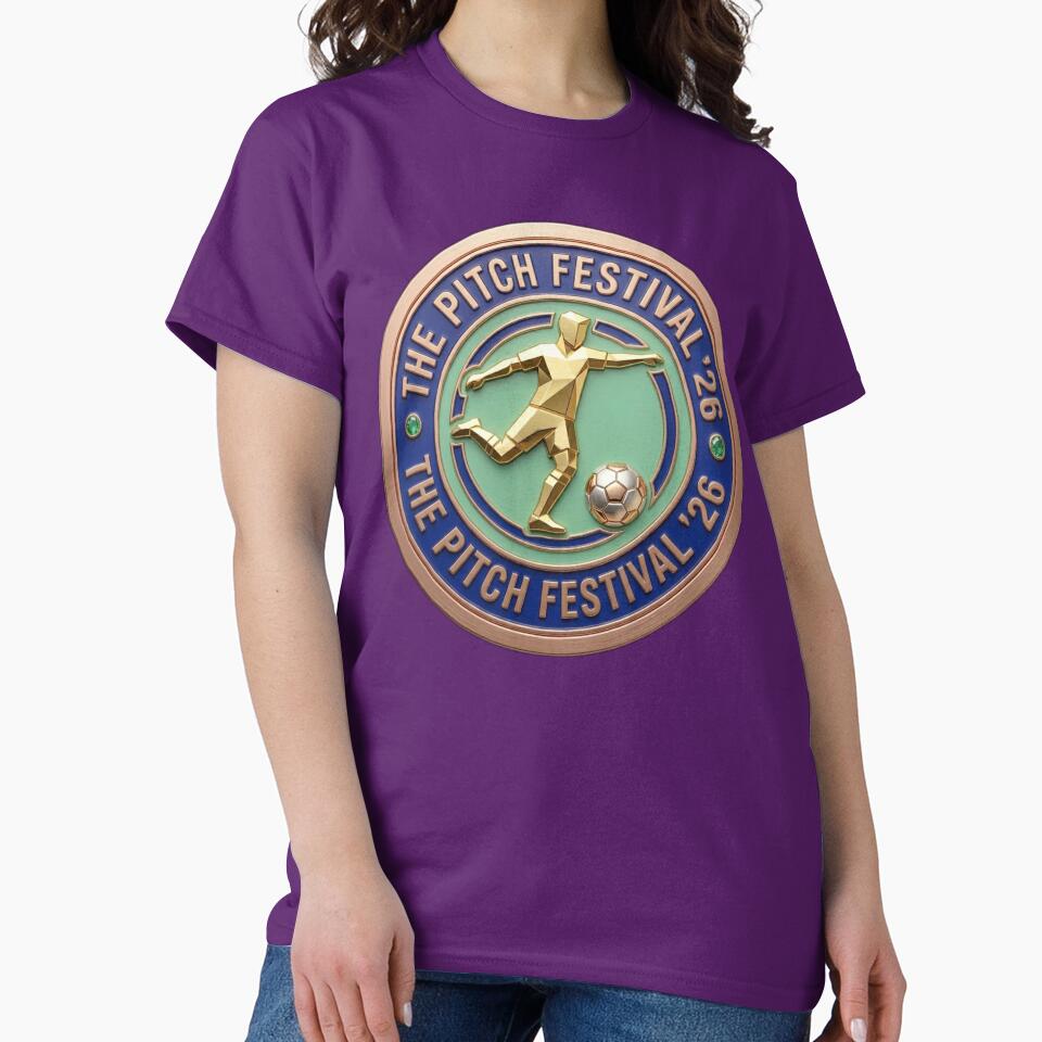 The Pitch Festival 2026 Soccer Royal Emblem by Fatomfatom