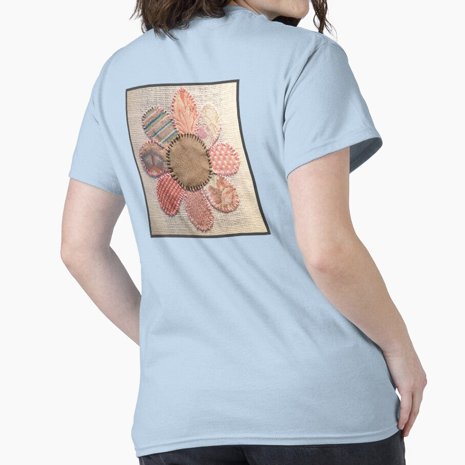 Excerpt from 3 Flowers #1-Pink Flower by ErinBrieArt