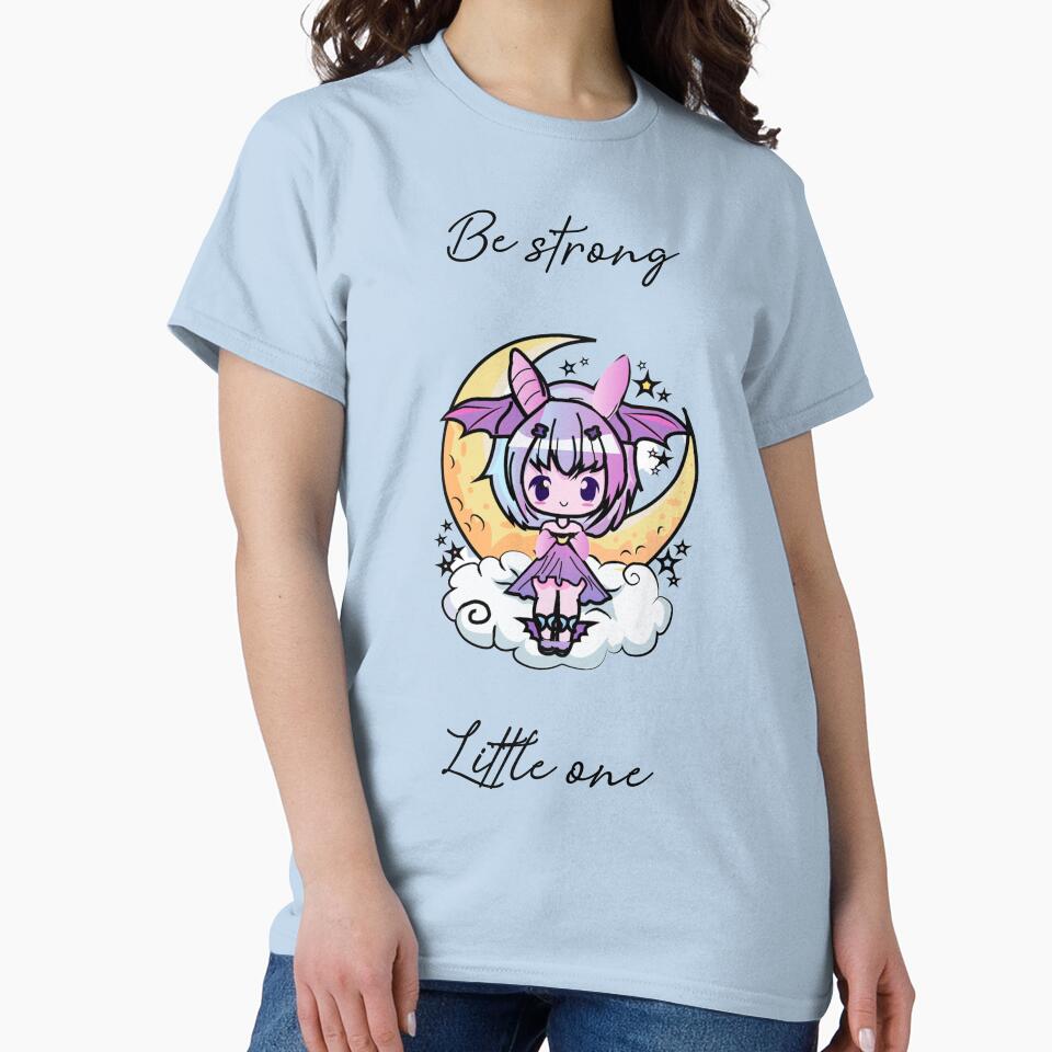 creepy kawaii sticker with a quote by Zakaria-4