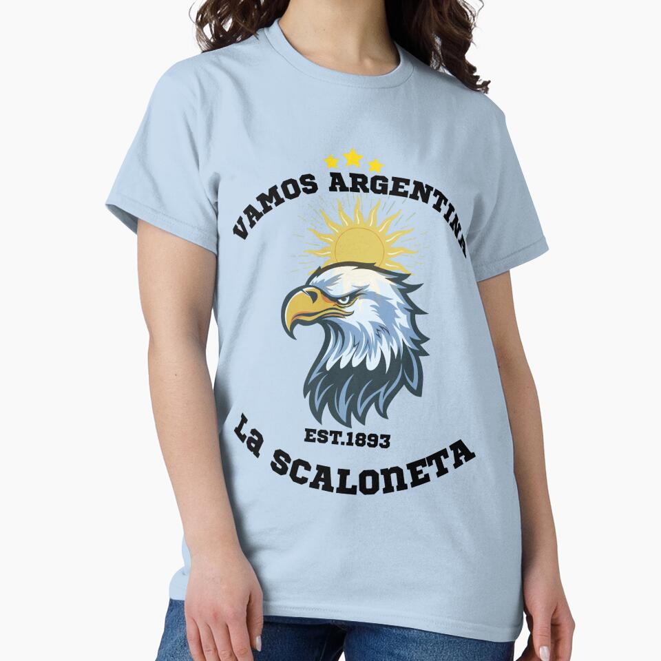 Vamos Argentina Eagle Football Fan Graphic by WildTrace