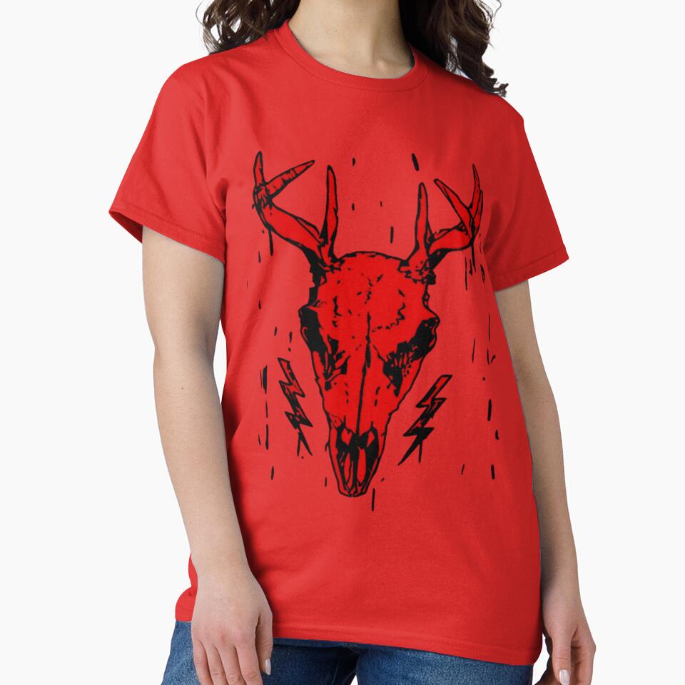 Life is Strange Max's Shirt Deer Skull by --Camiila--