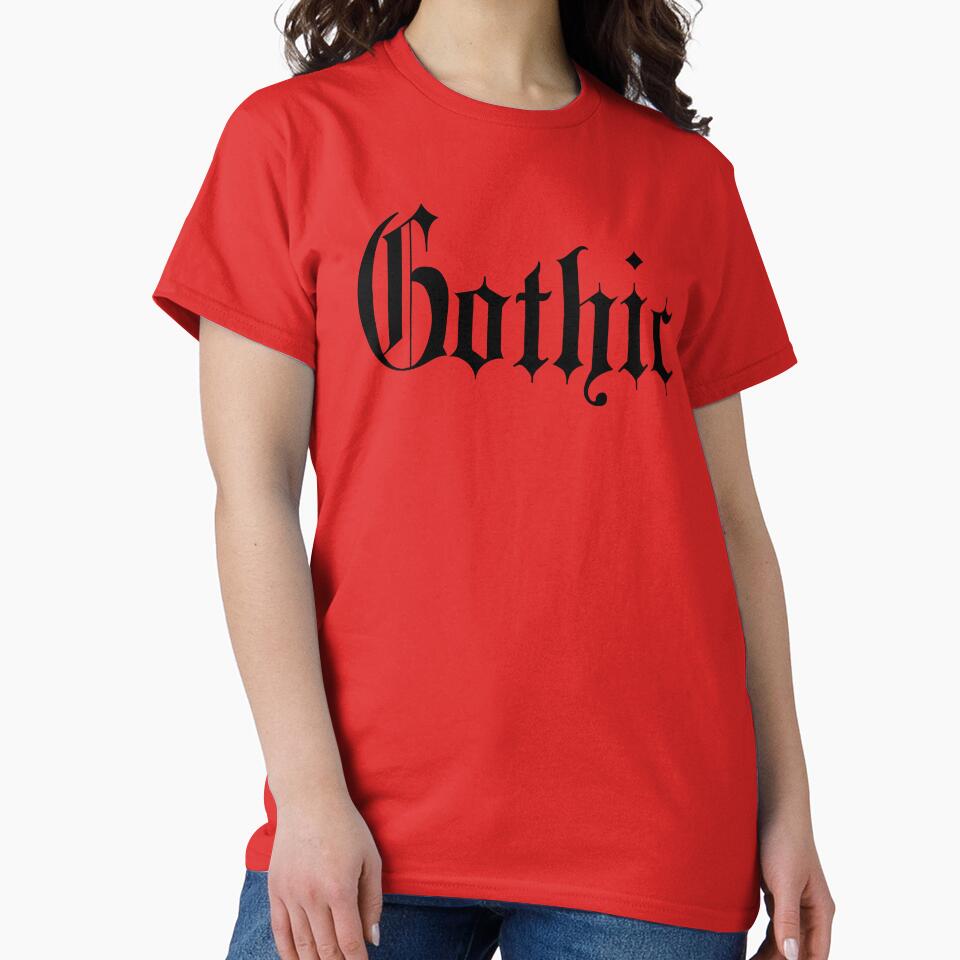 Gothic Minimalist Elegant Font Design by RainbowDoveShop