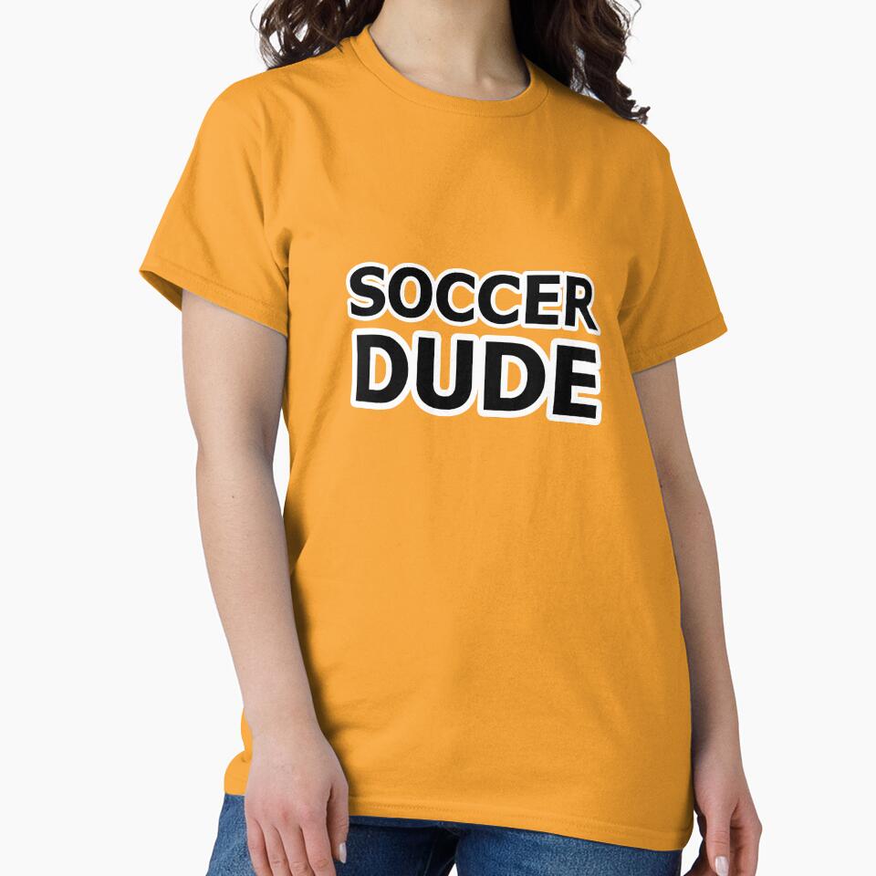Soccer Dude - Name For a Male Soccer Fan or Soccer Player by Beachy