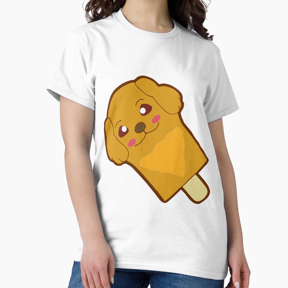 golden retriever popsicle by Dreamartic