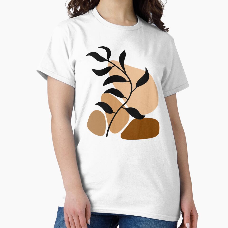 Chocolate Brown Boho Design by Sartoris Art