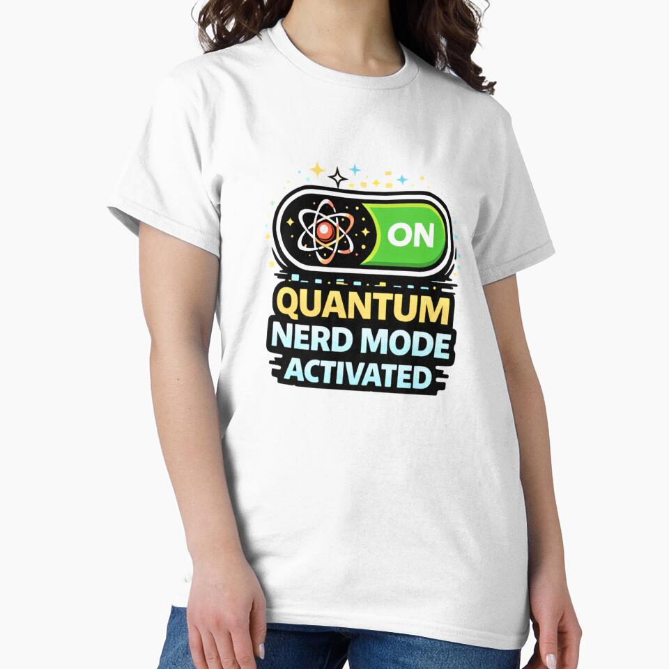 Quantum Nerd Mode Activated by Tender Flower Clothing
