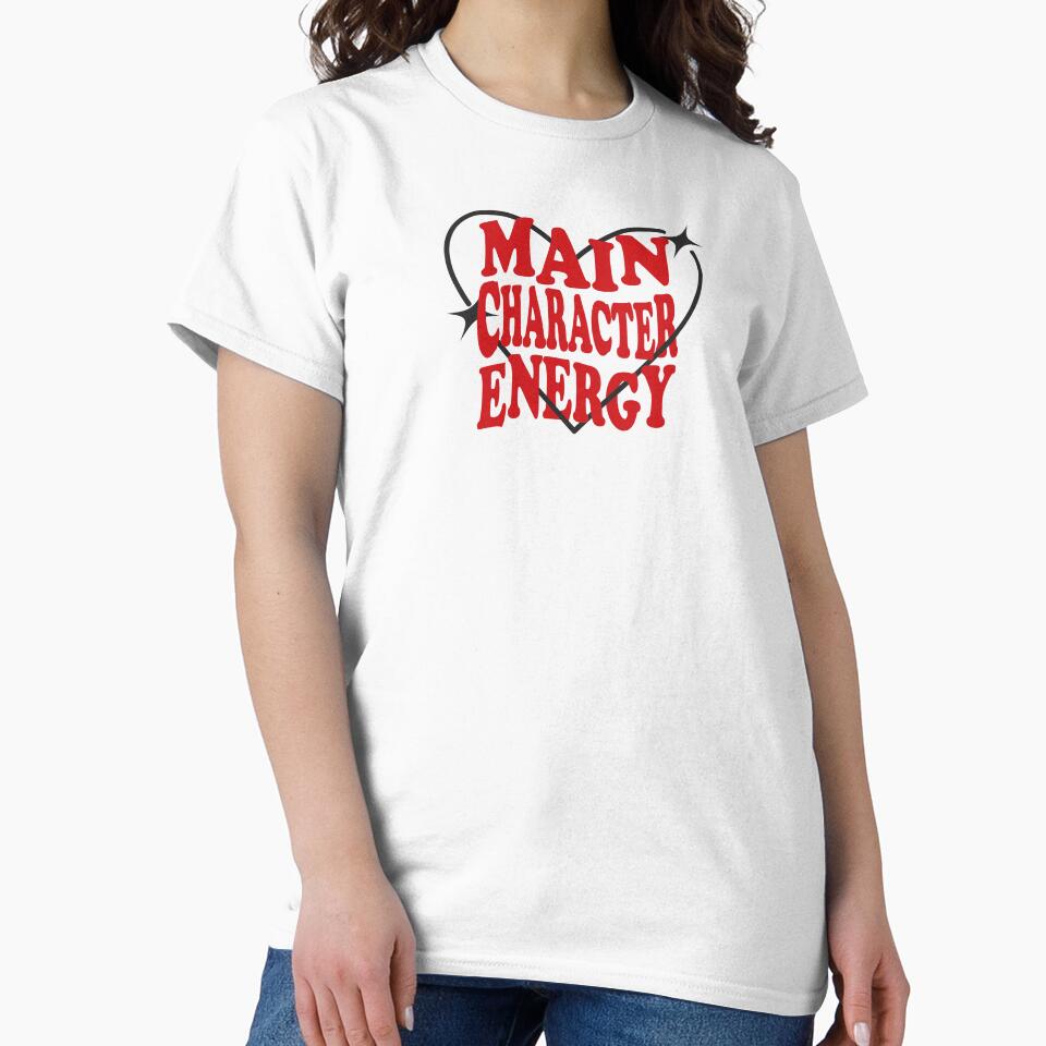 Main Character Energy Shirt, Y2k Aesthetic Shirt, Sassy Girl Shirt, by chipmuckdesignn