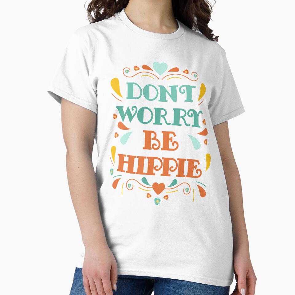 be hippie loveheart dont worry by mwvenus