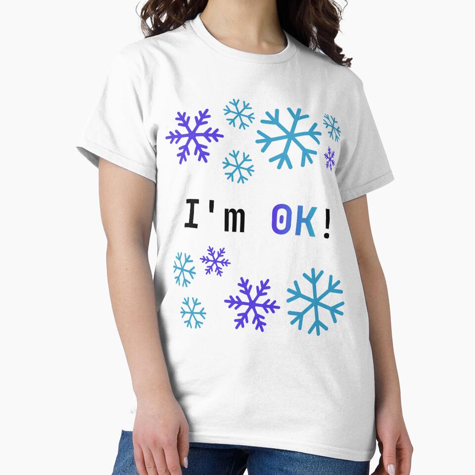 I'm Absolutely 0K | Absolute Zero Physics Humor | Glacier Frost Edition by Aurora Store