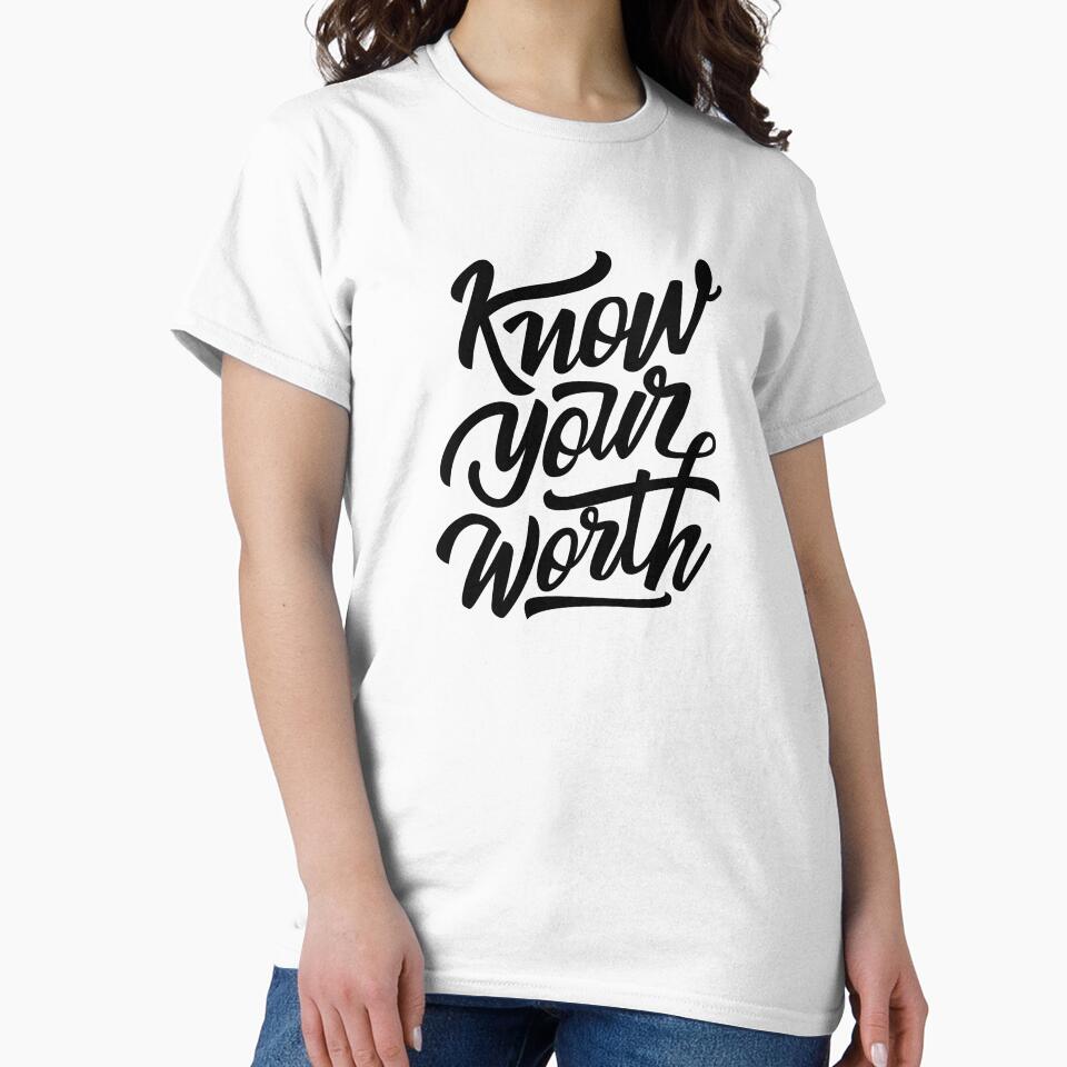 Know your Worth by ThePrintees