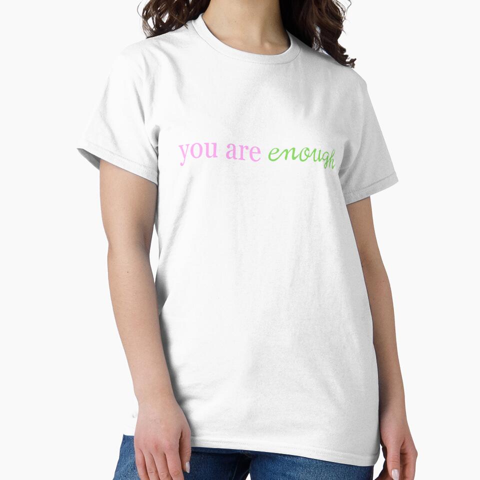 You are enough. Positive quotes. Mental health. Self care by RoyalTacoBelle