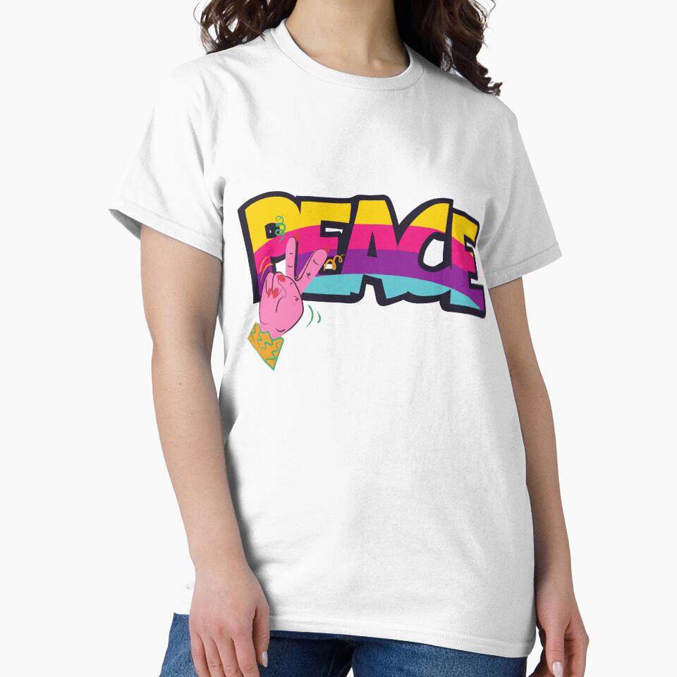 Peace and Love Retro Hippie by Taleahsdesigns