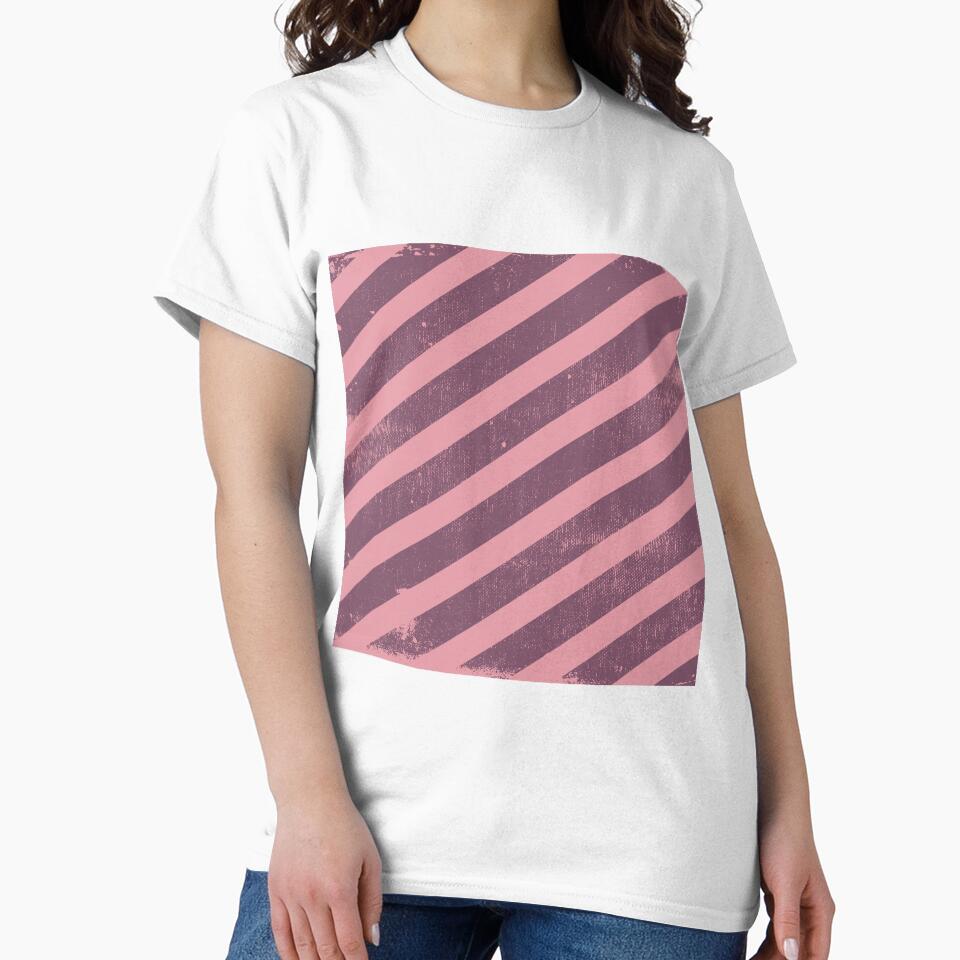 Grunge pink texture and pink stripes pattern by smARTwork