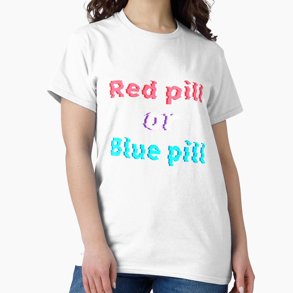 Red pill or blue pill - living in a stimulation -matrix glitch by Pasan-hpmm