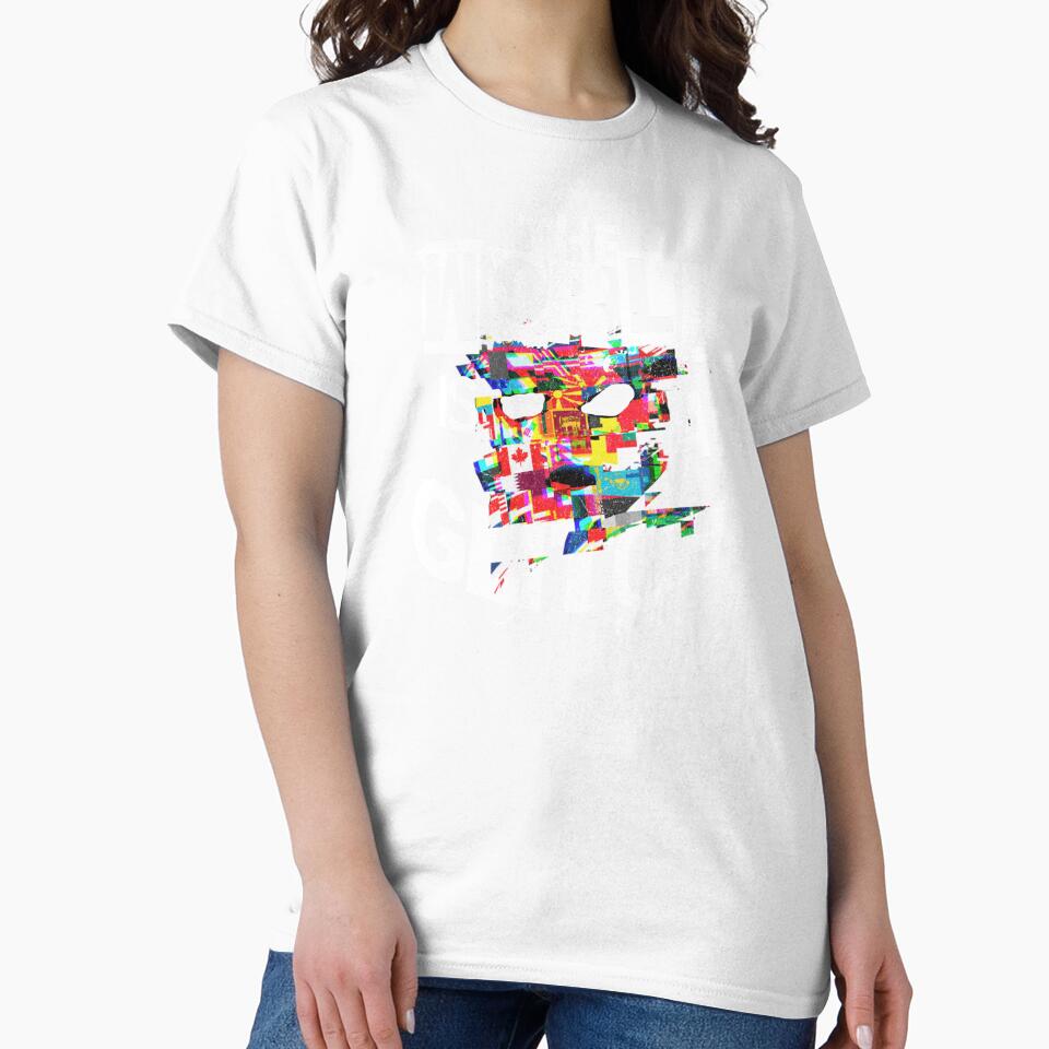 The World Is A Glitch- Flag Mask by AnAzArt