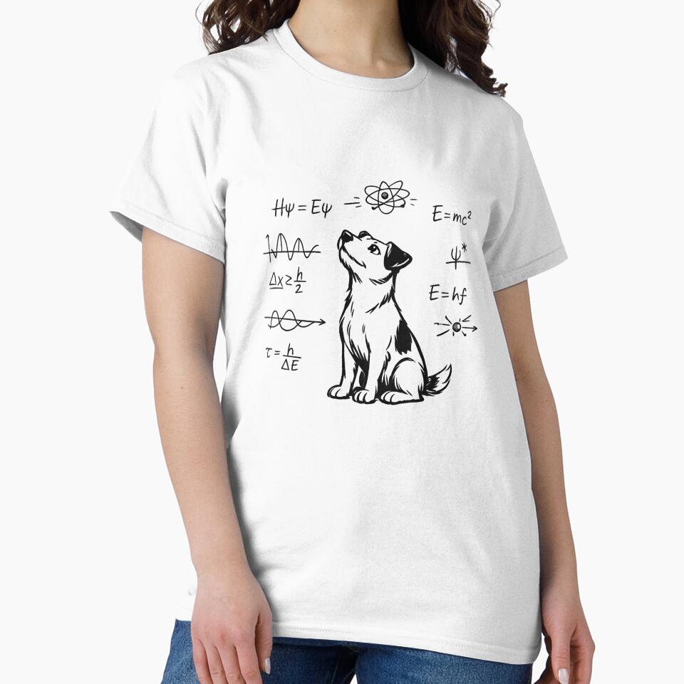 Smart Physics Jack Russell Dog - Funny Science Geek Art by myforestfog