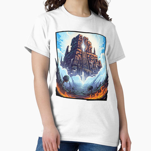 Ancient Mystic Tower Gateway to a Lost Realm by Dzblack
