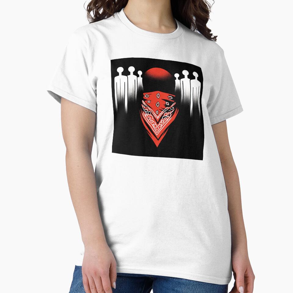 Blood Bandana Design: Unique Image for T-Shirts by Gatsbird Design