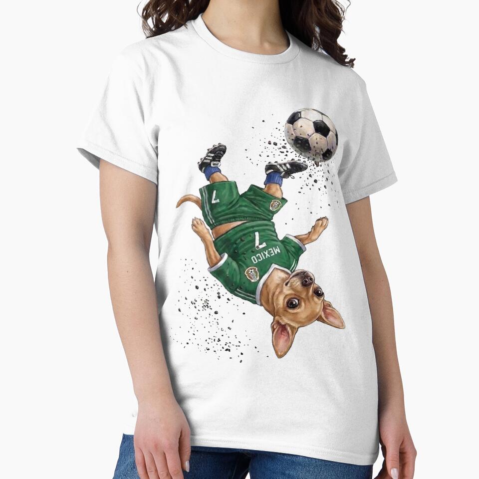 Soccer Chihuahua drop kick by LightPaintress