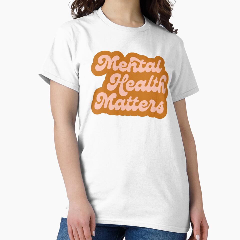 Mental Health Matters Groovy Retro by bykirstco