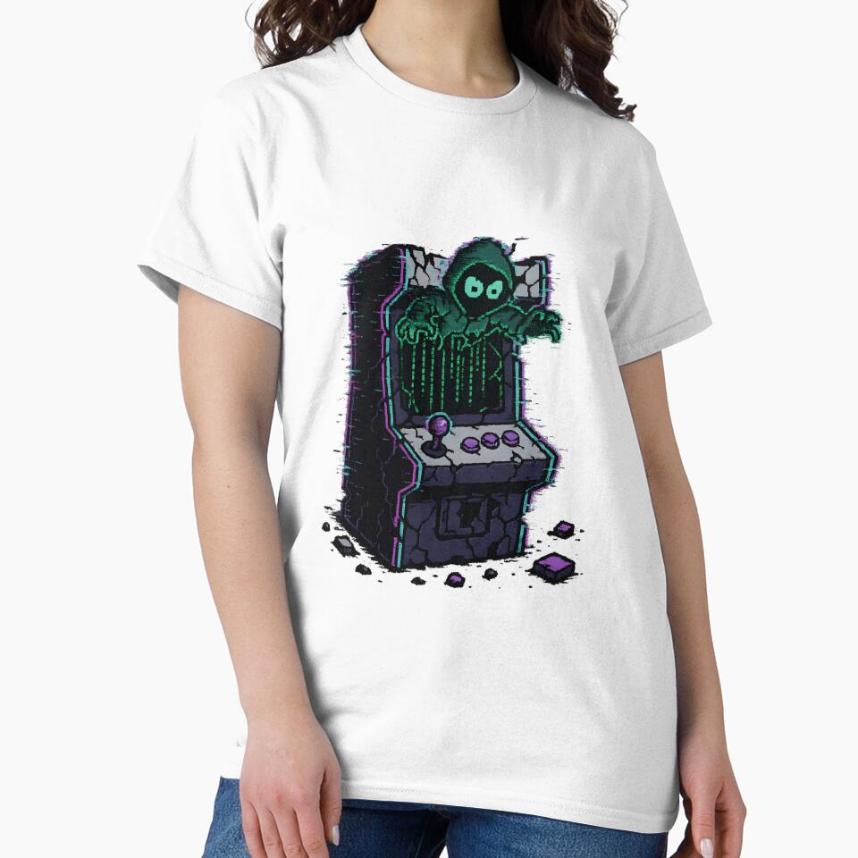 Glitched Ghost Arcade Machine by MysticArtisan