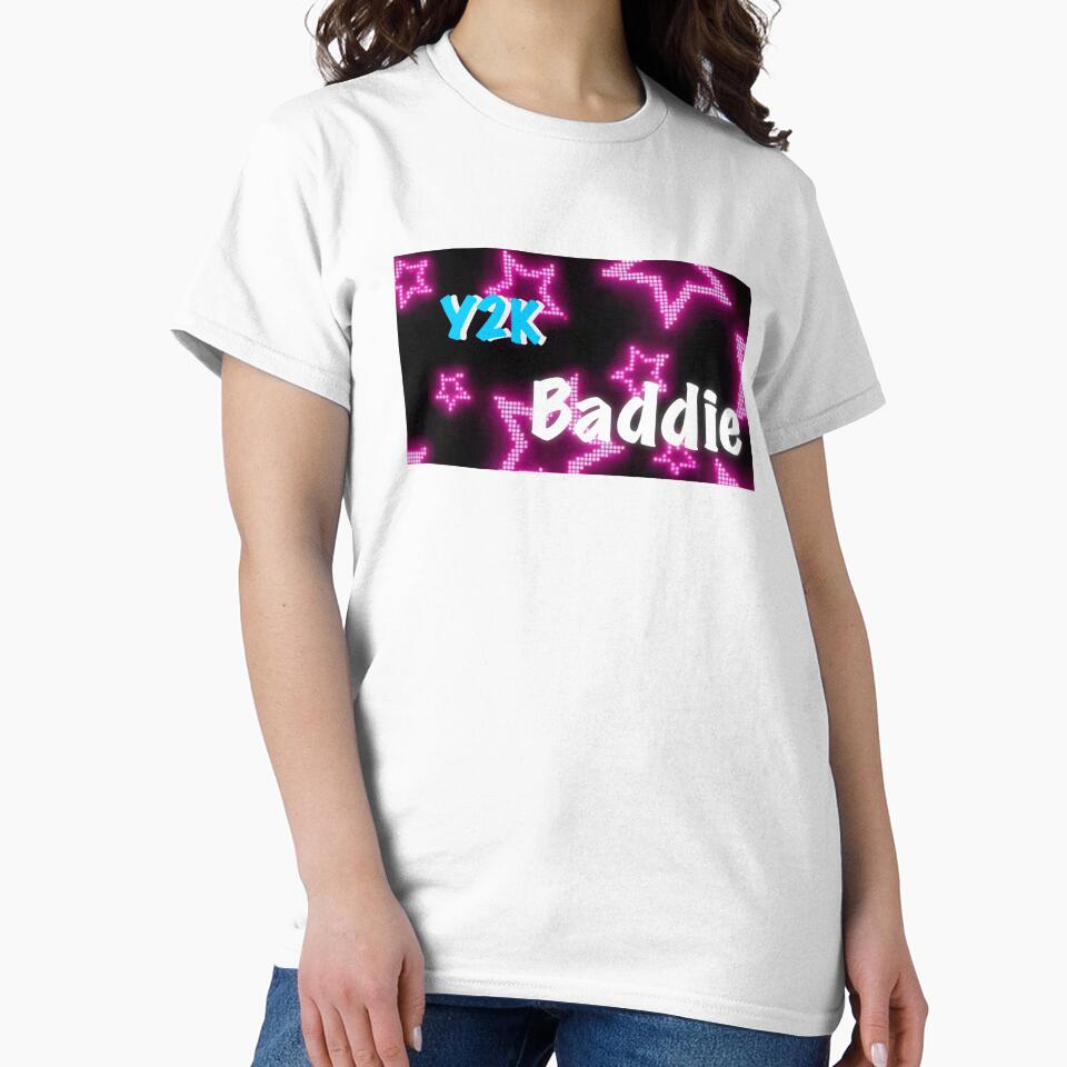 Y2K Baddie Blue Sticker Year 2000 Baddie Blue Sticker by OneCatShop
