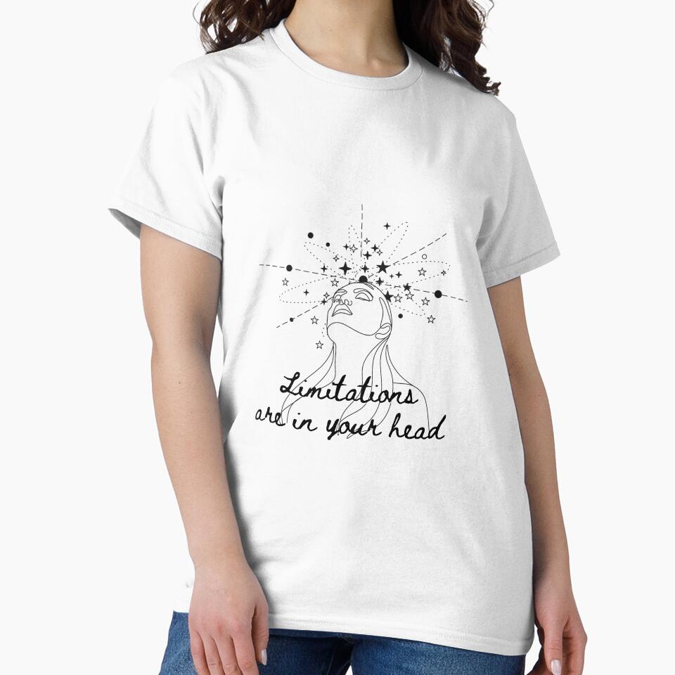 Limitations are in your head inspirational by tealborealis