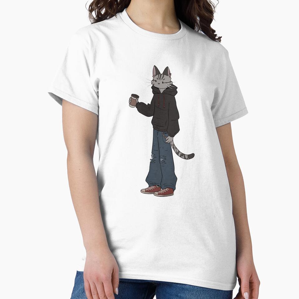 casual cat by papercreatyre