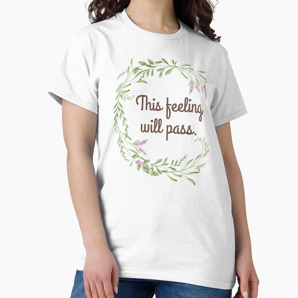 This Feeling will Pass - Daily Mental Wellness Through Stoicism by LexaArtworks