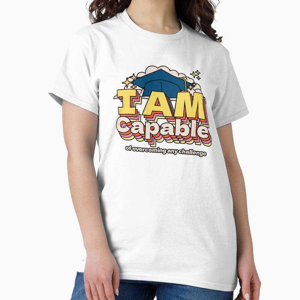 Copy of I am capable of overcoming any challenge school support positive vibes affirmation manifestation by SoulfulT