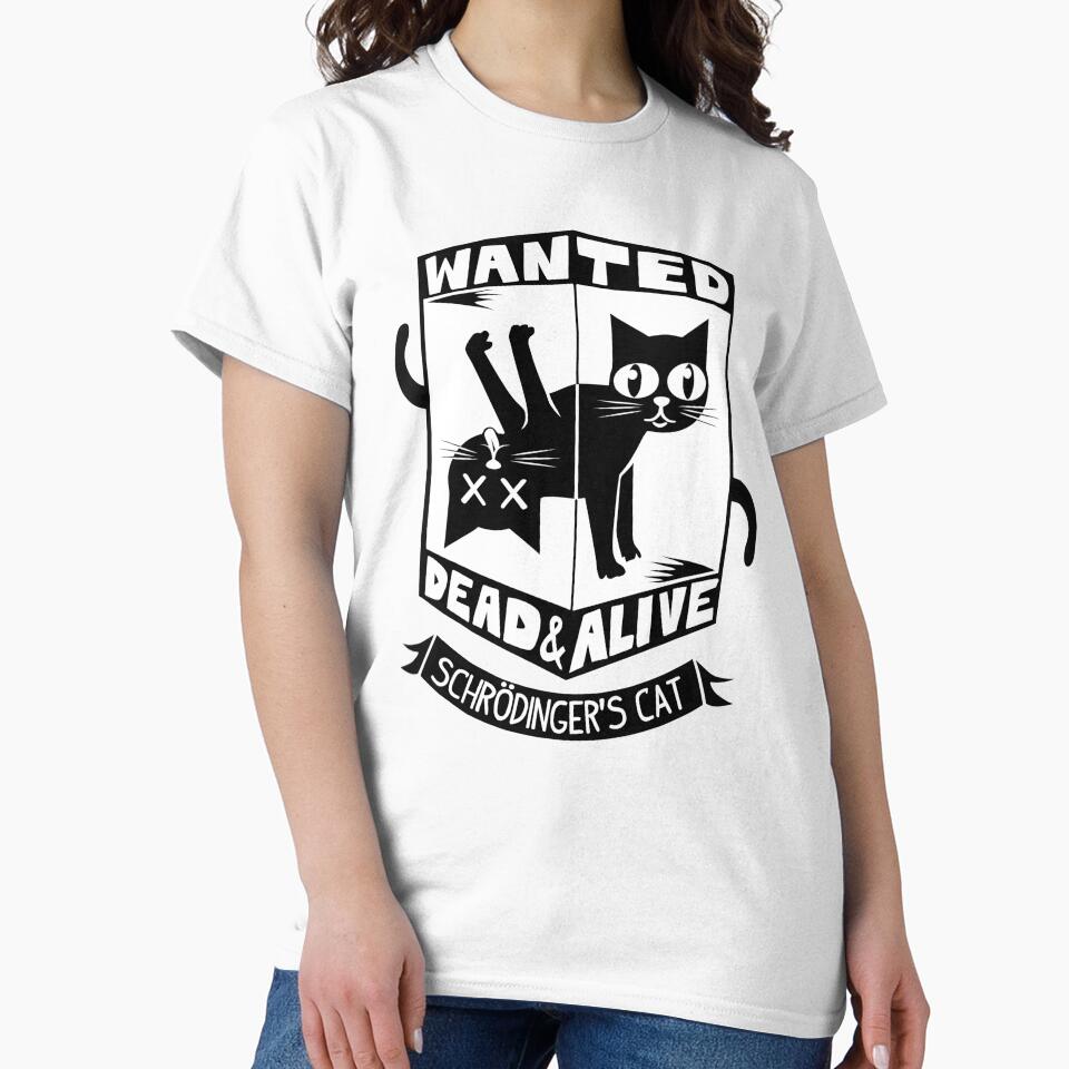 Wanted Dead and Alive Schrodinger's Cat by cozygamerstore