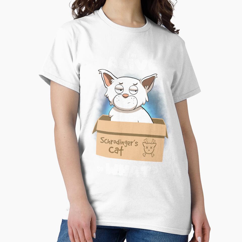 Funny Schrodingers cat Physics Science Lover Experiment Cat Lovers by Lambo-Designs
