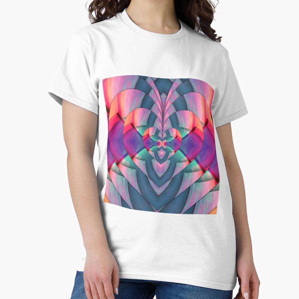 Paper Hearts - Aesthetic Art - Geometric Art by ThatKrisGuy