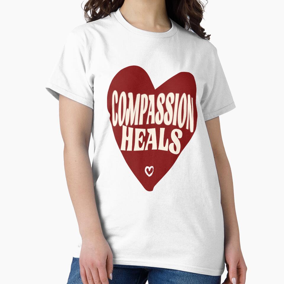 Compassion Heals Mental Health Awareness by FeteDesigns