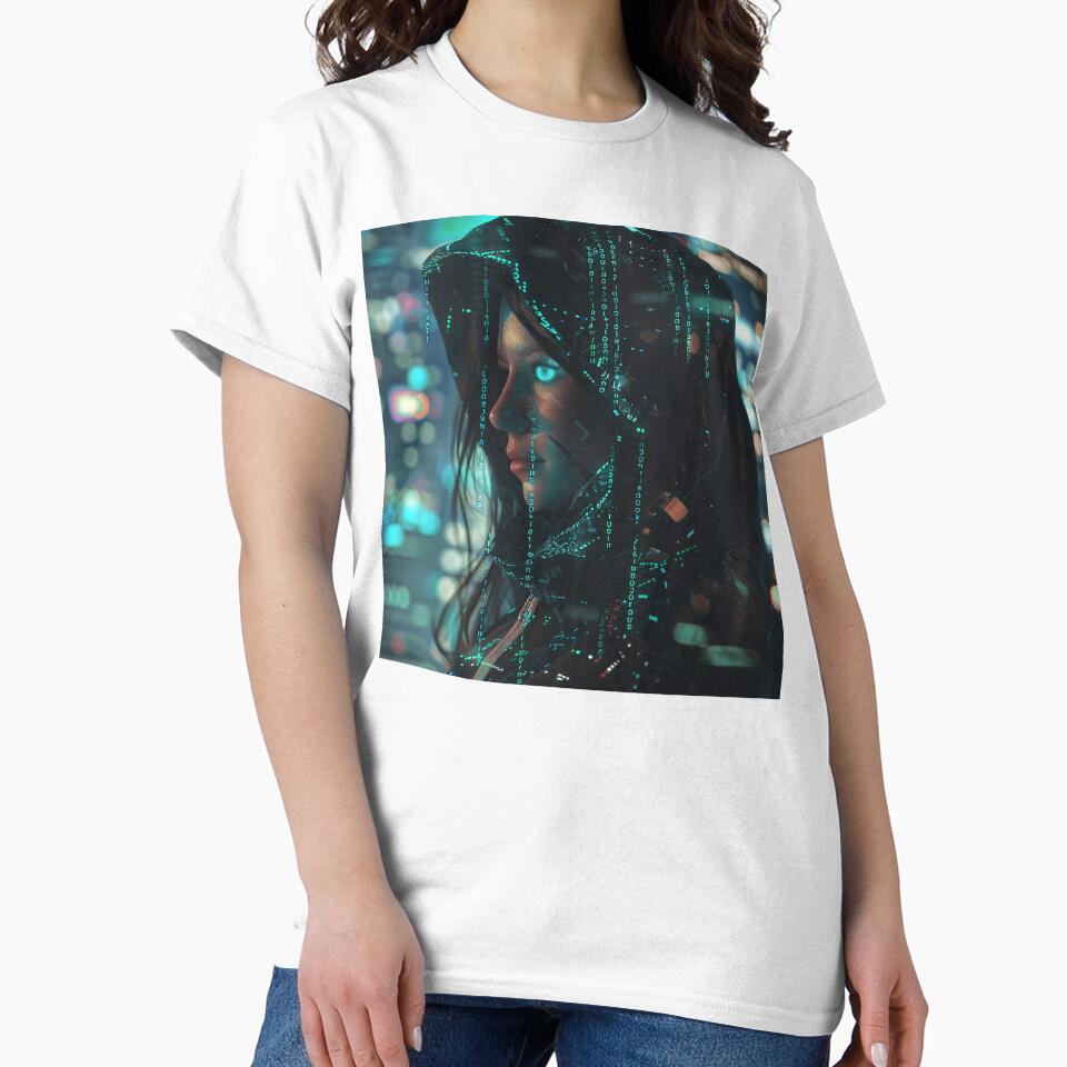 Digital Ghost in a Luminous Hood by ArteMinds