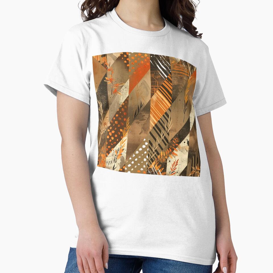 Boho Earth Tones, Taupe, And Warm Orange Designs by DEC02