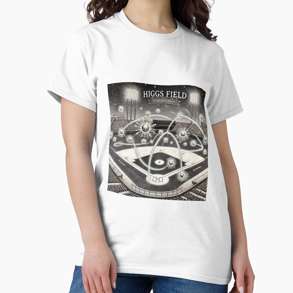 Higgs Field – Funny Physics & Particle Science Humor Shirt, Sticker & Mug by RollFuzzy