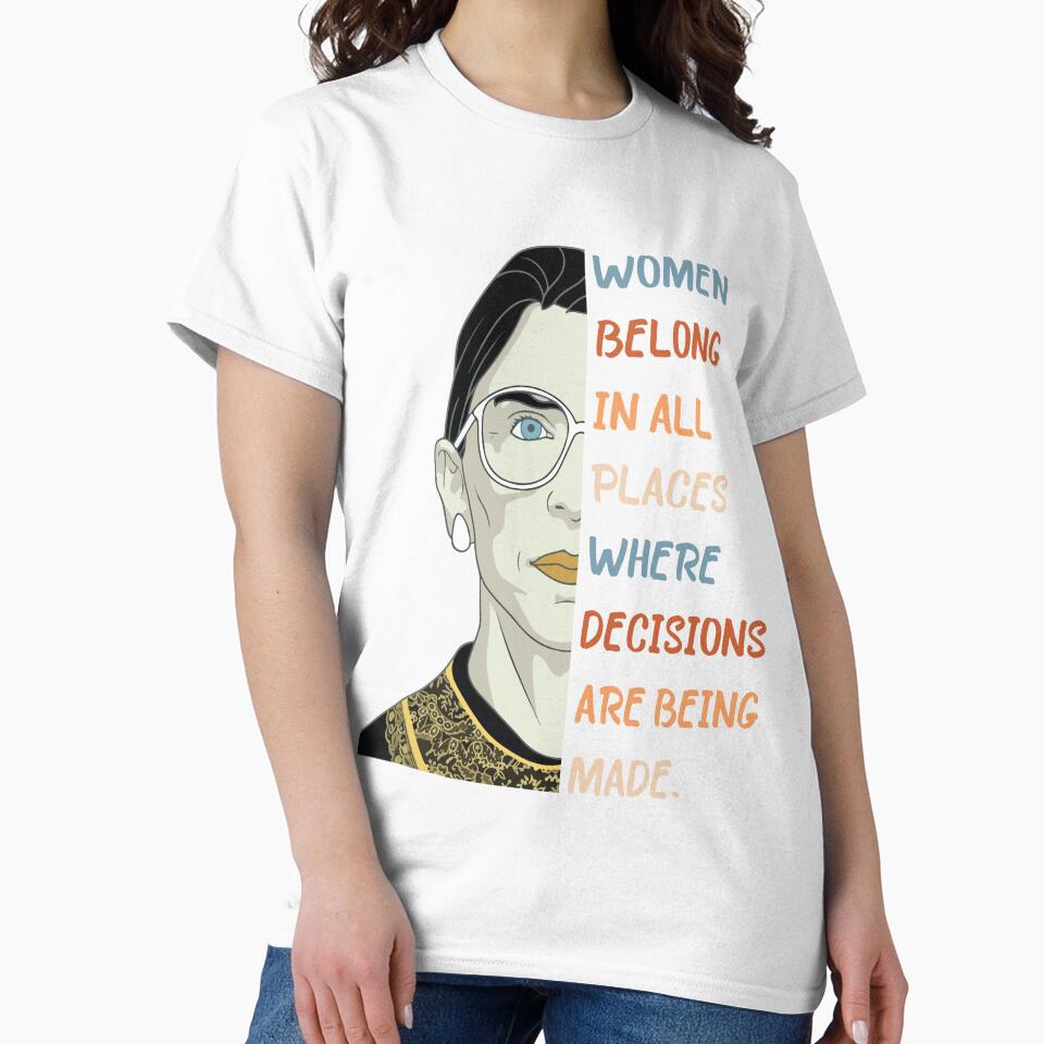 Women Belong In All Places Where Decisions Are Being Made by Mannoucha ⭐⭐⭐⭐⭐ ( 1,978 reviews )