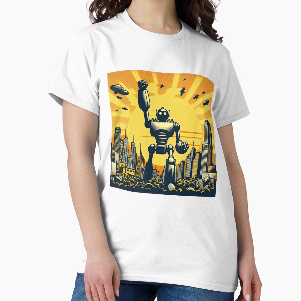 Robot Pop Art Style by artofuniverse
