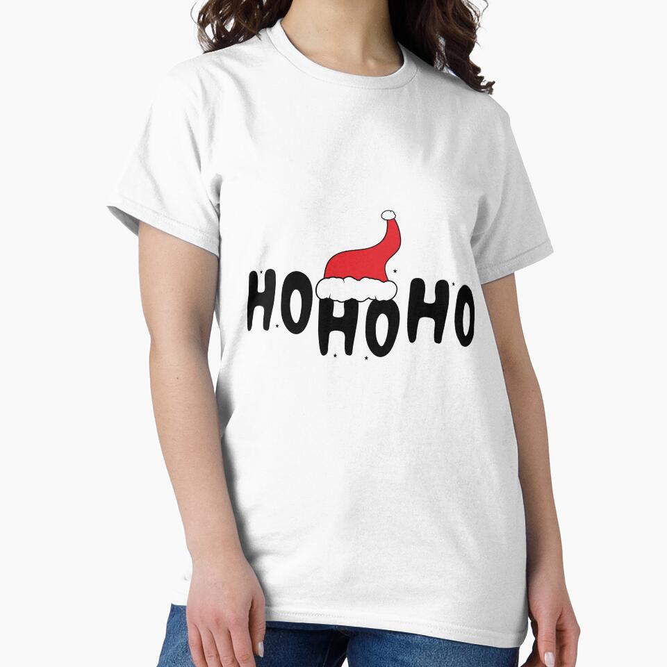 Christmas: HO HO HO Essential Classic T-Shirt design by hetvick