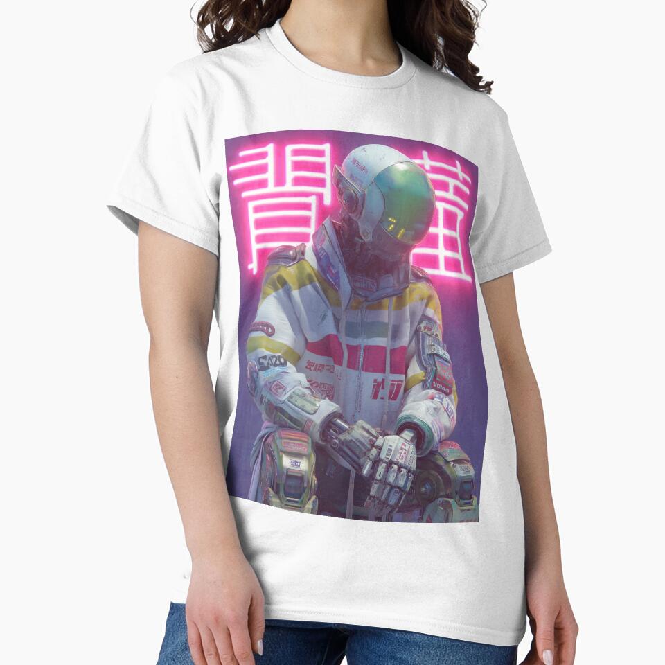 Glitched Android by Retro Type