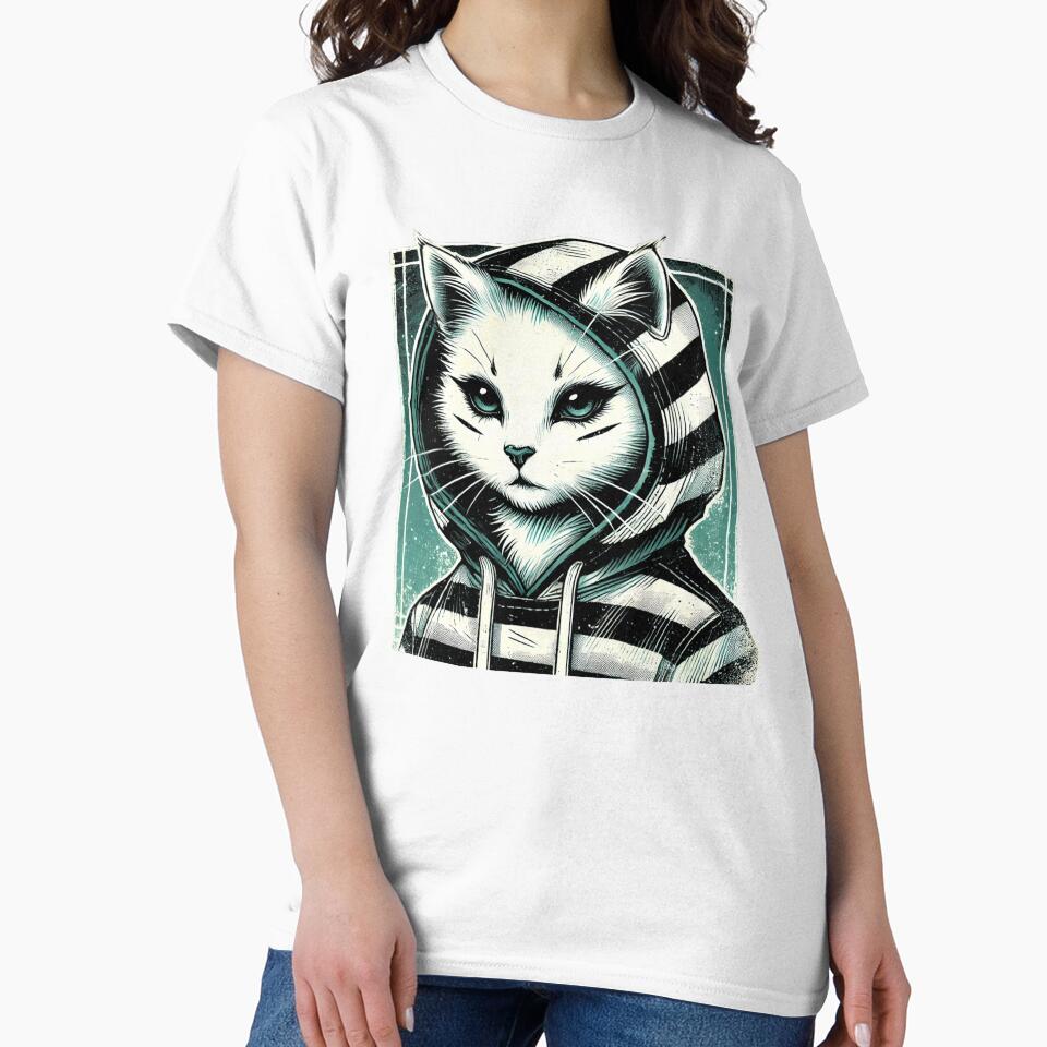 Goth Cat Gothic Women Goth Girls Emo Girls by BlueBerry-Pengu