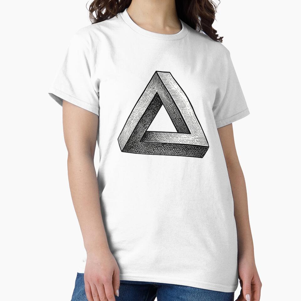 Impossible Penrose Triangle Optical Illusion by anas006