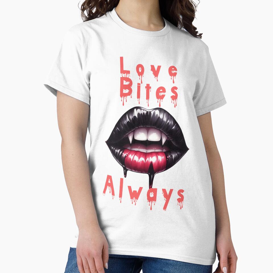 Love Bites Always Goth Valentine's Day by LLdreams