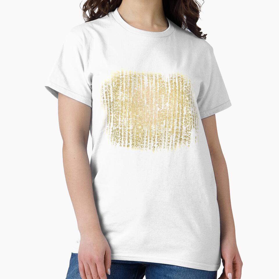 Matrix Code Gold Security Cyber Geek by Jolly-Yosei