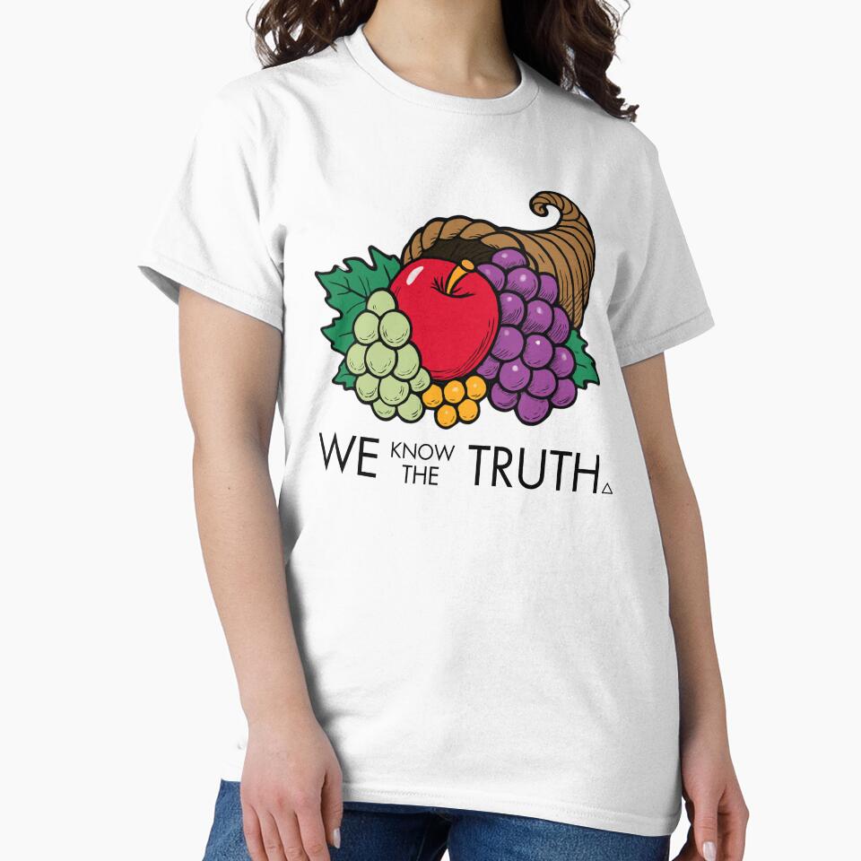 Cornucopia Conspiracy Mandela Effect , We Know The Truth , 90's Fruit by DevlynnDesigns
