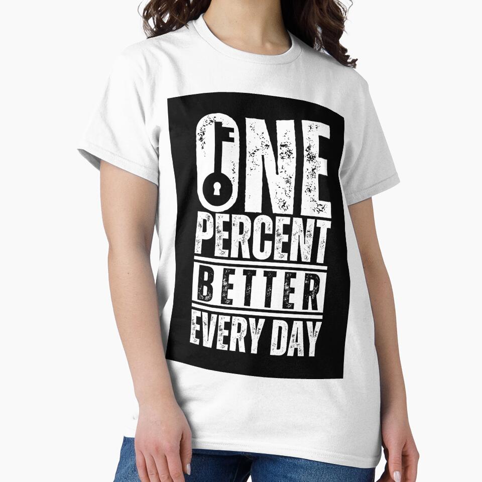 One Percent Better Everyday by Dondonmart