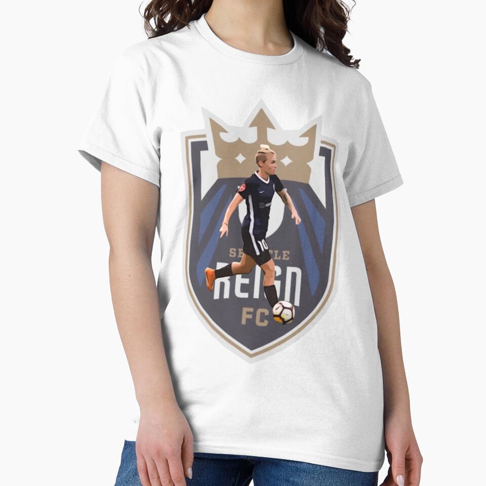 Jess Fishlock - Seattle Reign FC by Claire Ramsey