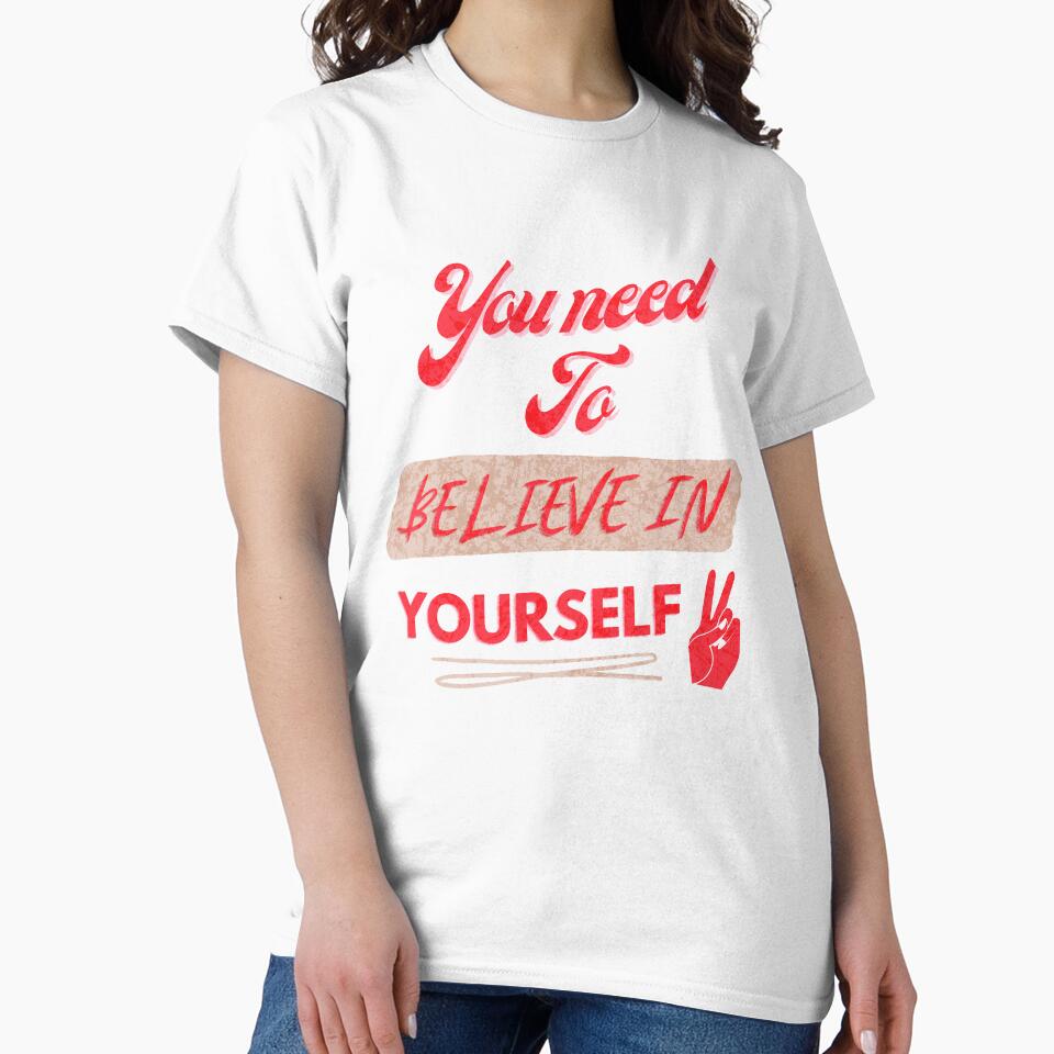 You need to believe in yourself vintage by aesthytics
