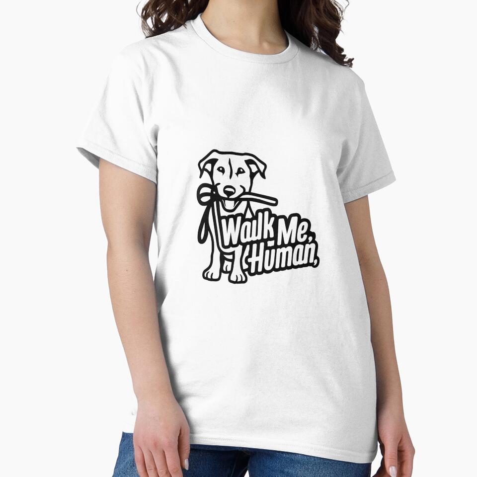 Walk Me Human Dog Lover by ArtByYunus